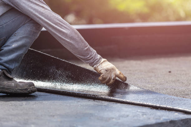 Professional Crawl Space Encapsulation technician working in Islip, NY